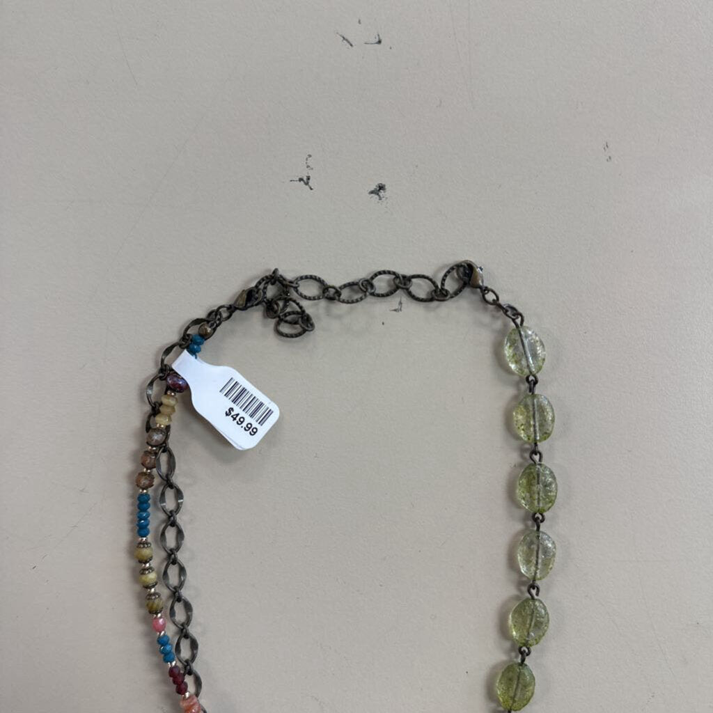 Anne Vaughan Double Sided Short Necklace