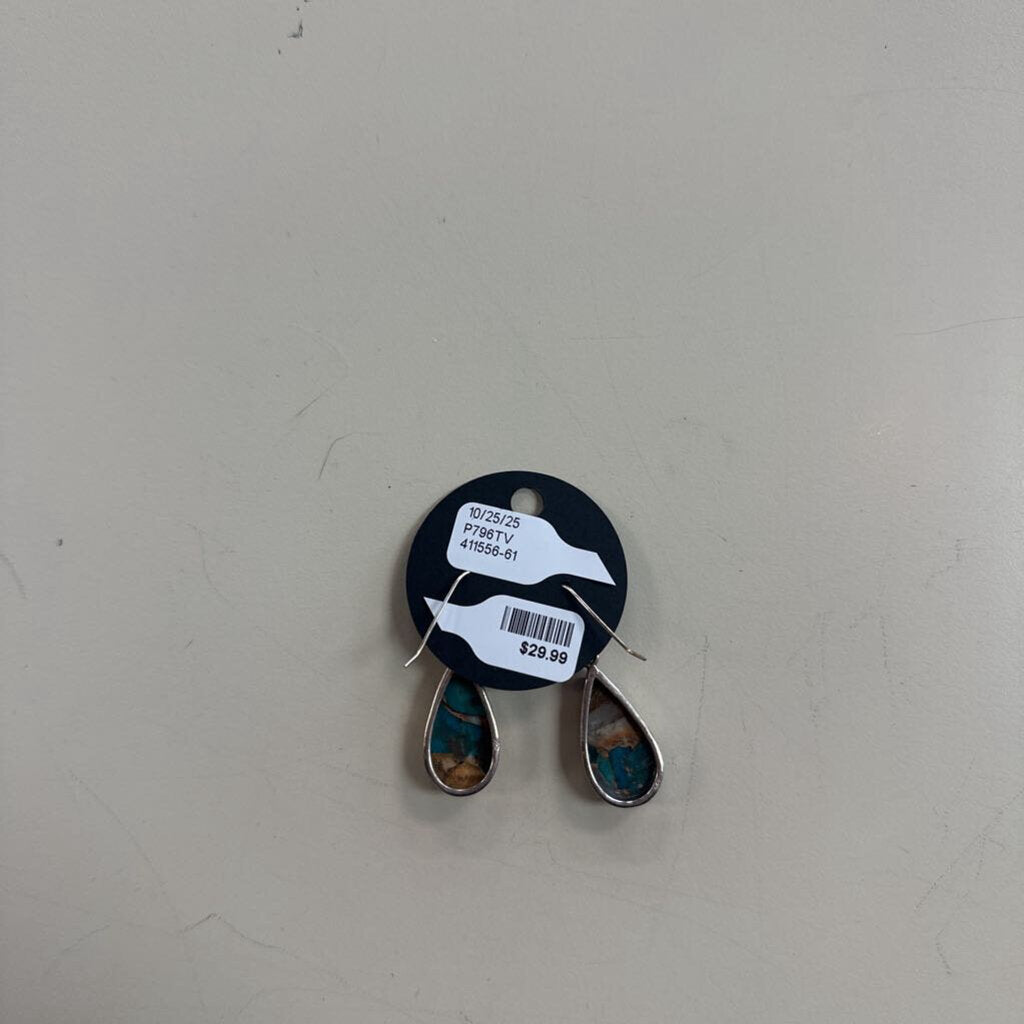 Anne Vaughan Stone Drop Earrings