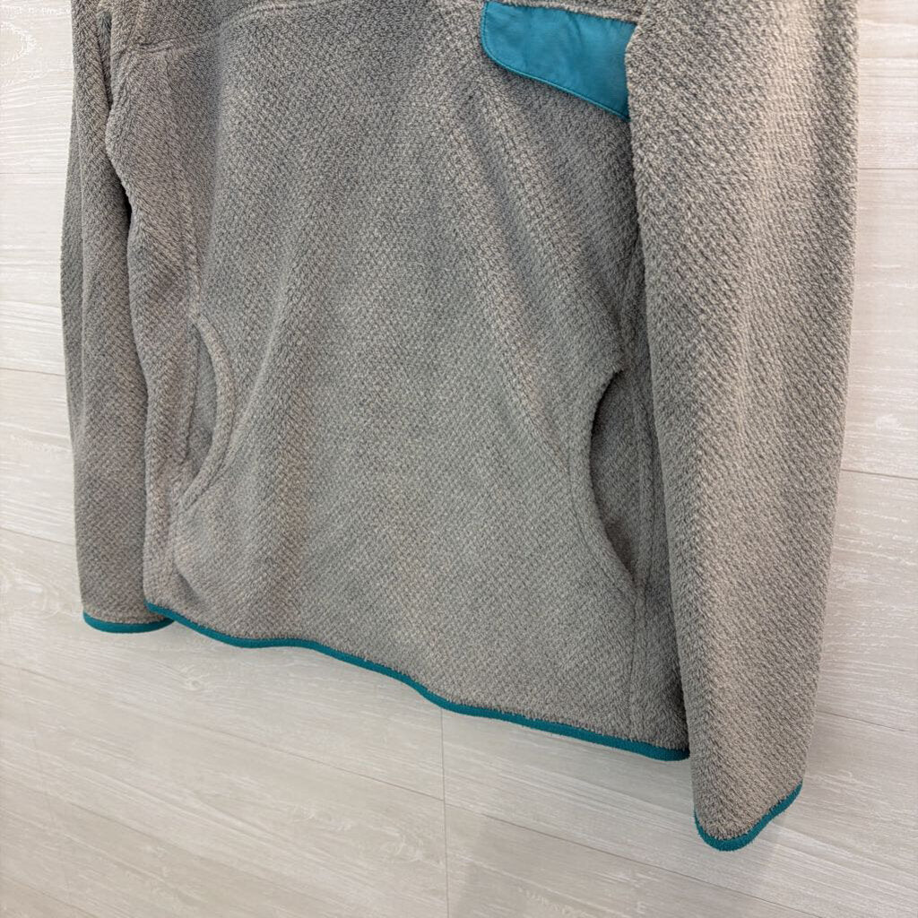 Patagonia Grey Fleece Pullover Large