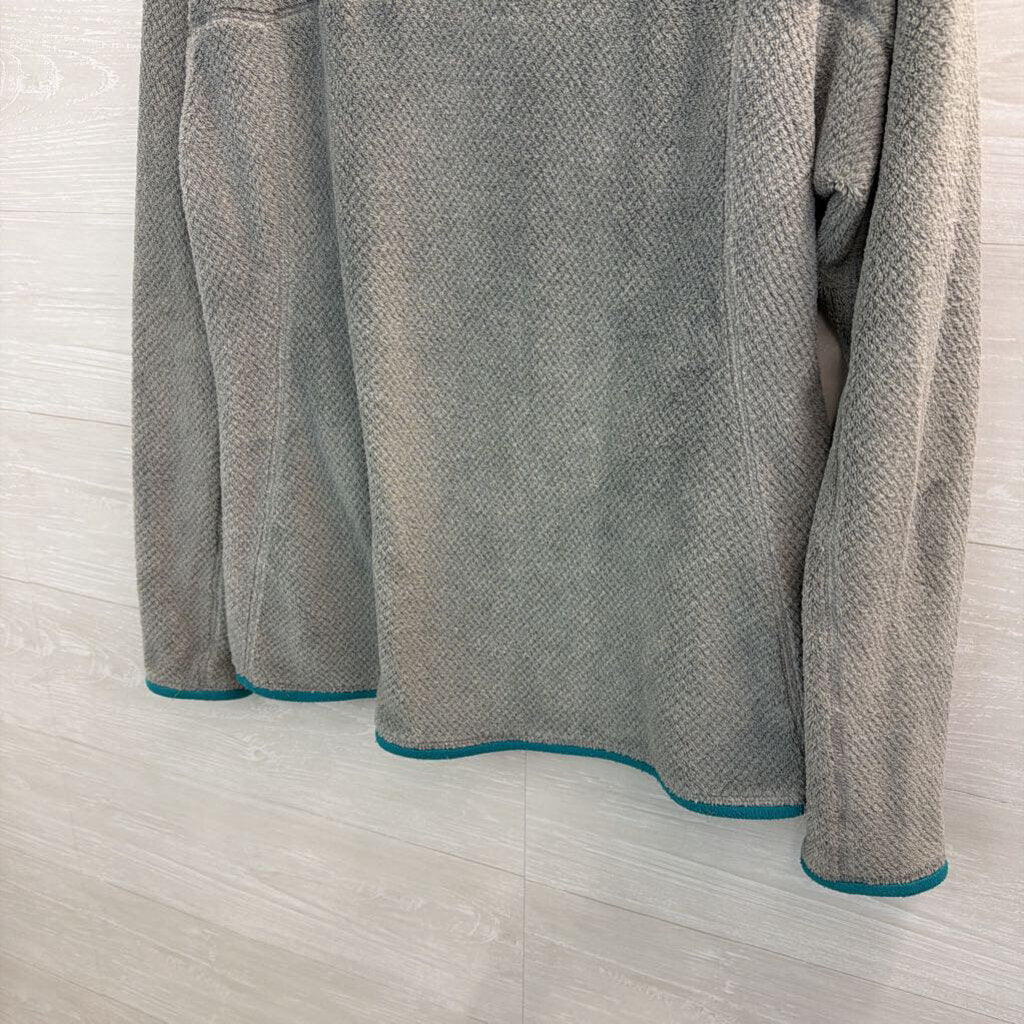 Patagonia Grey Fleece Pullover Large