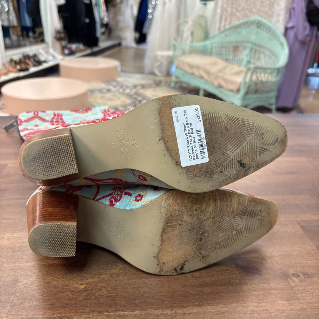 Rockwell Tharp Bora Bora Tall Boots 38