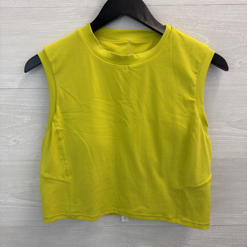 Lululemon Green Cropped Tank Top 12