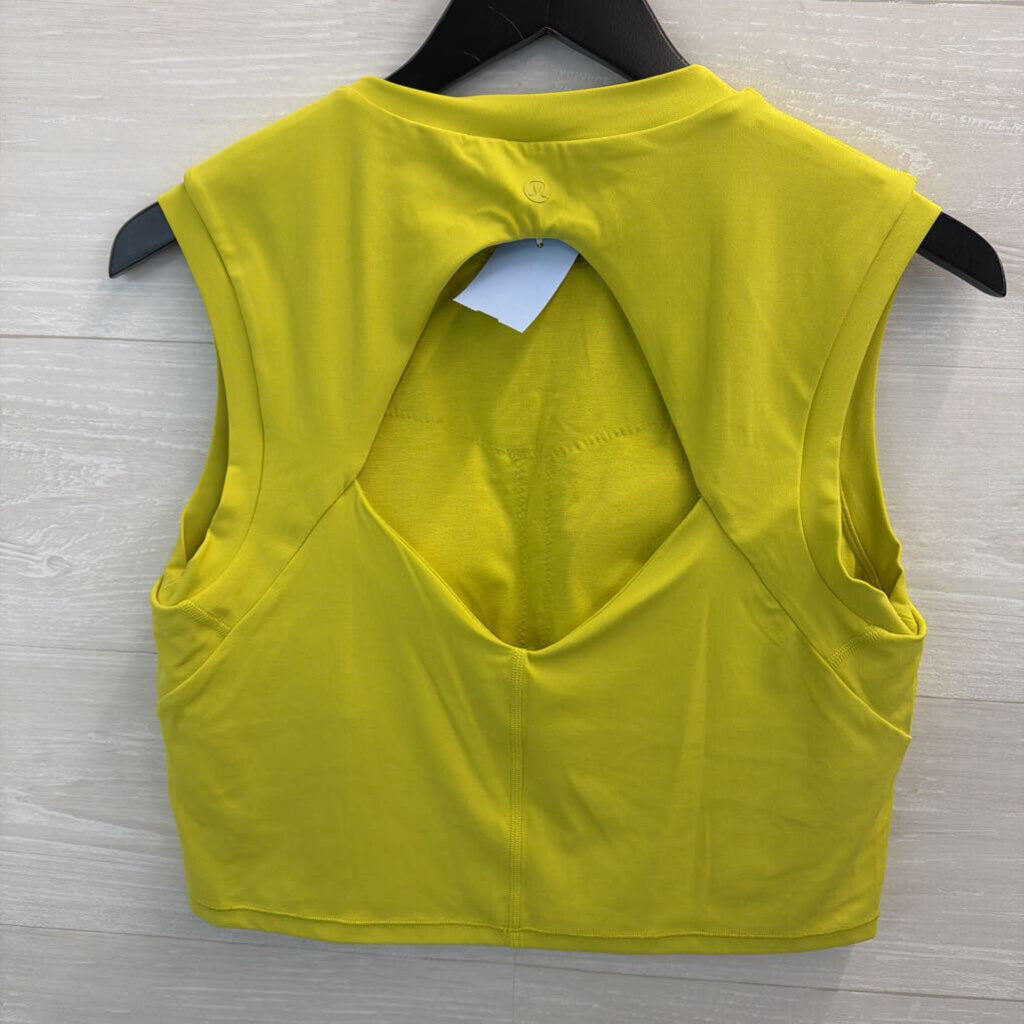 Lululemon Green Cropped Tank Top 12