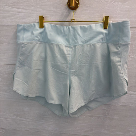 Athleta Blue Athletic Shorts Extra Large