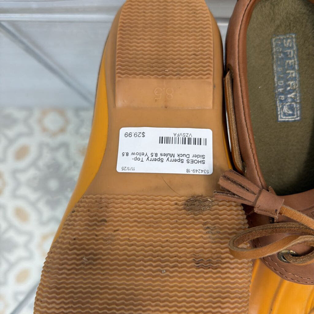 Sperry Top-Sider Duck Mules 8.5