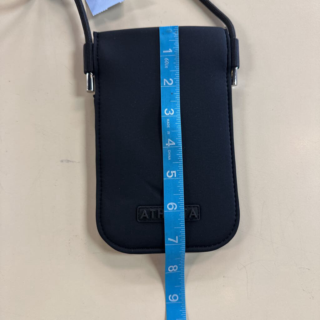 Athleta Black Phone Crossbody Pouch