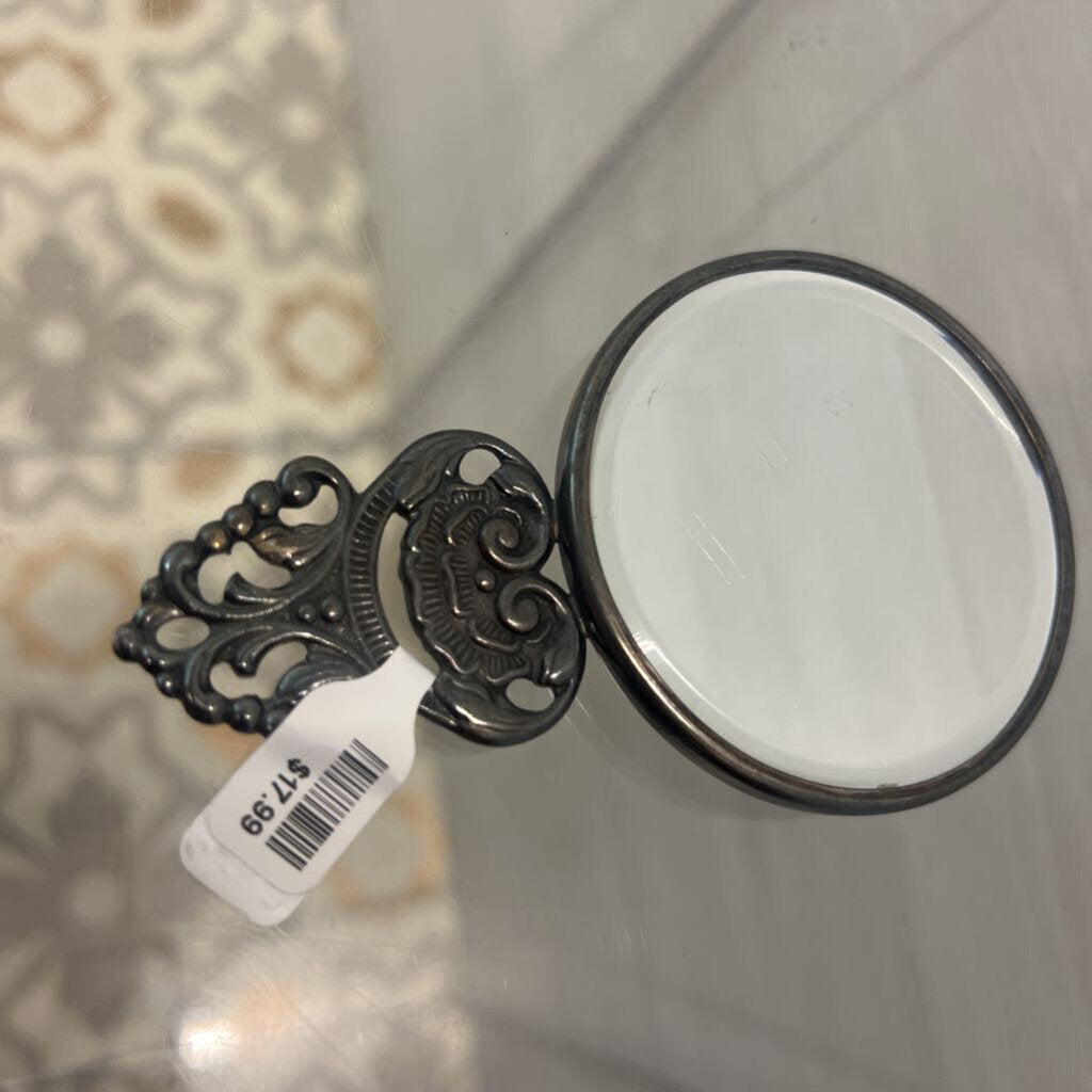 Vintage Silver Plated Mirror