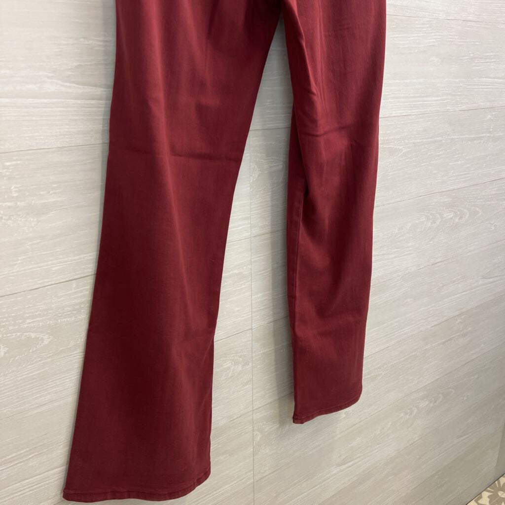 Judy Blue Burgundy Wide Leg Pants 30
