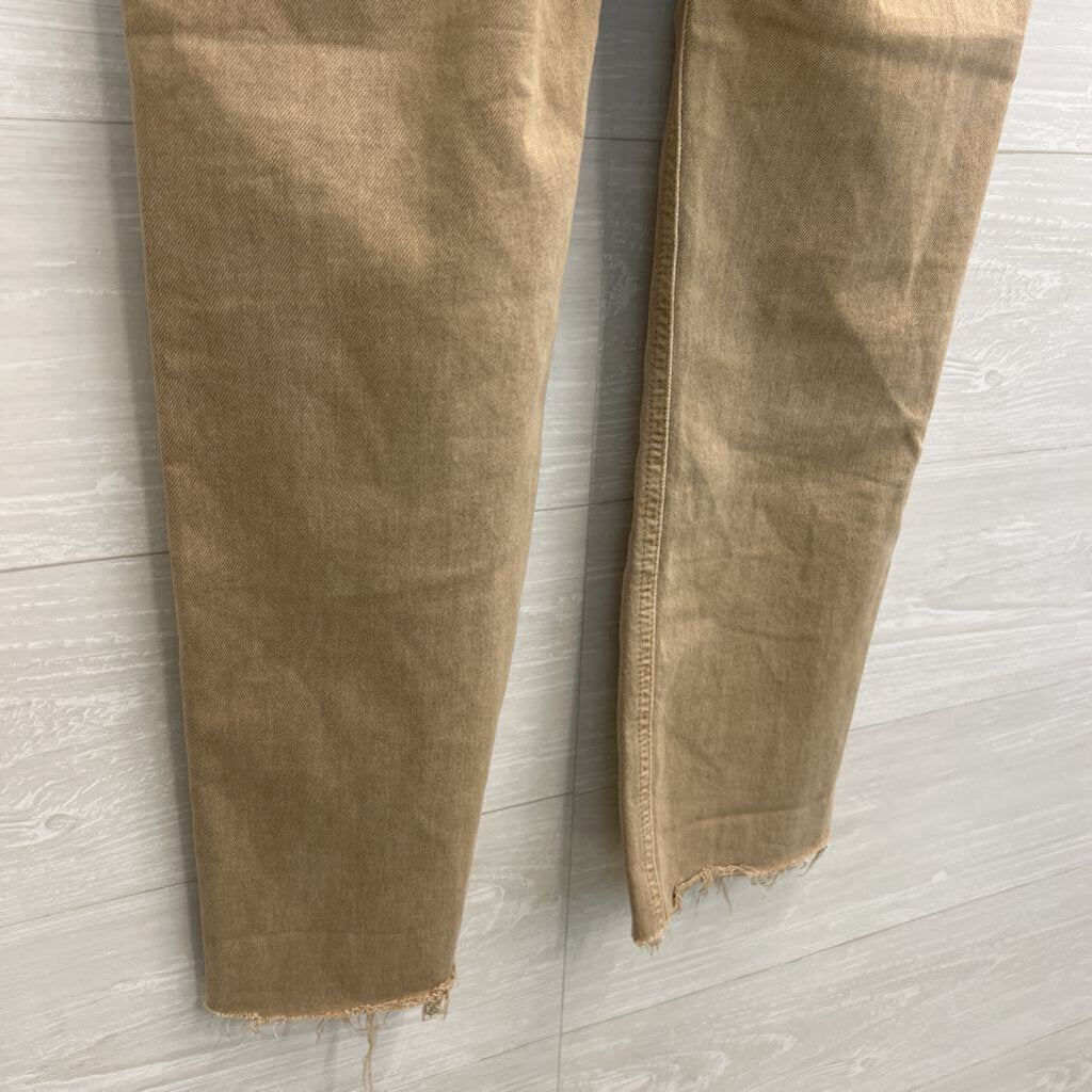 Gap Khaki Denim 90s Loose Mid Rise Jeans 26