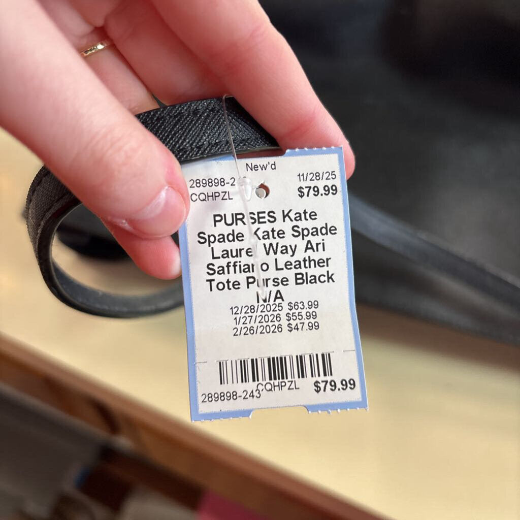 Kate Spade Laurel Way Ari Saffiano Leather Tote Purse