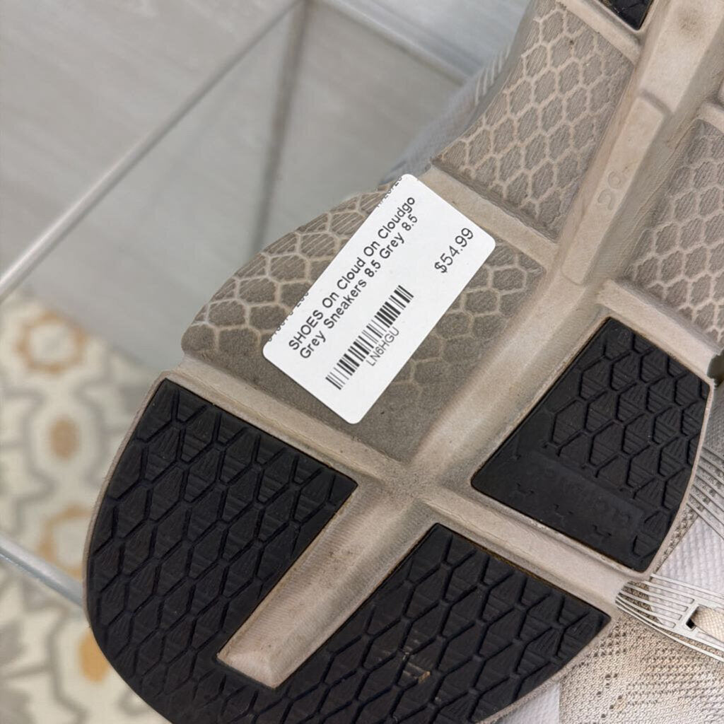 On Cloudgo Grey Sneakers 8.5