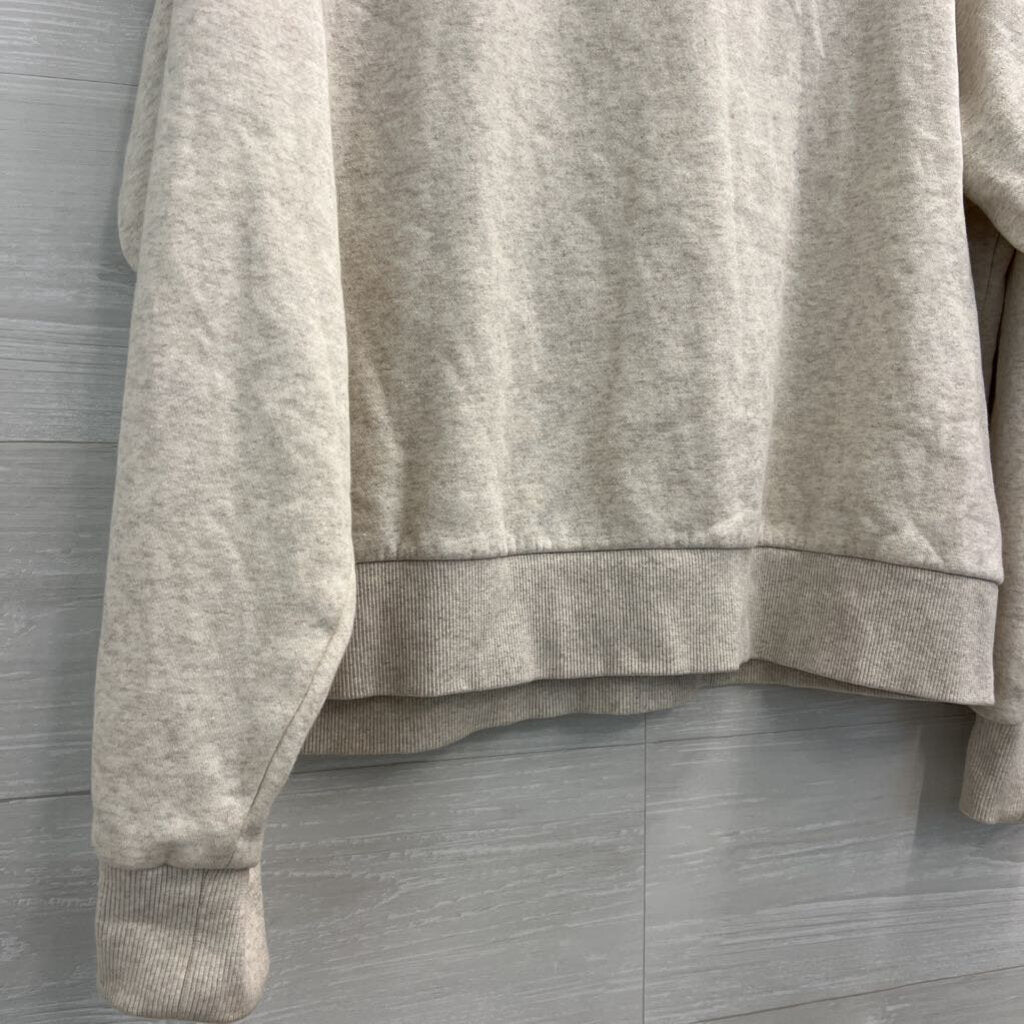 Under Armour Cream Half Zip Pullover Extra Large