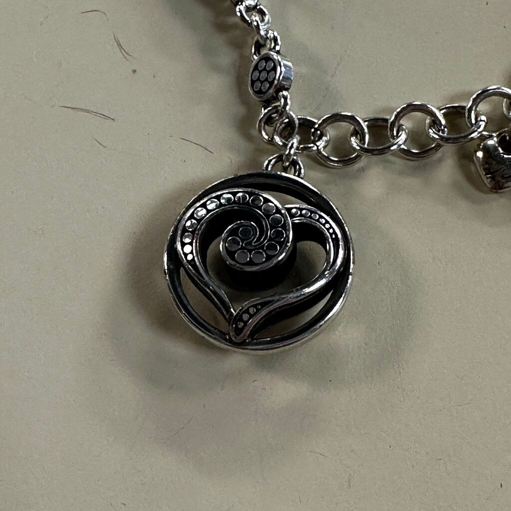 Brighton Silver Ayu Heart Bracelet