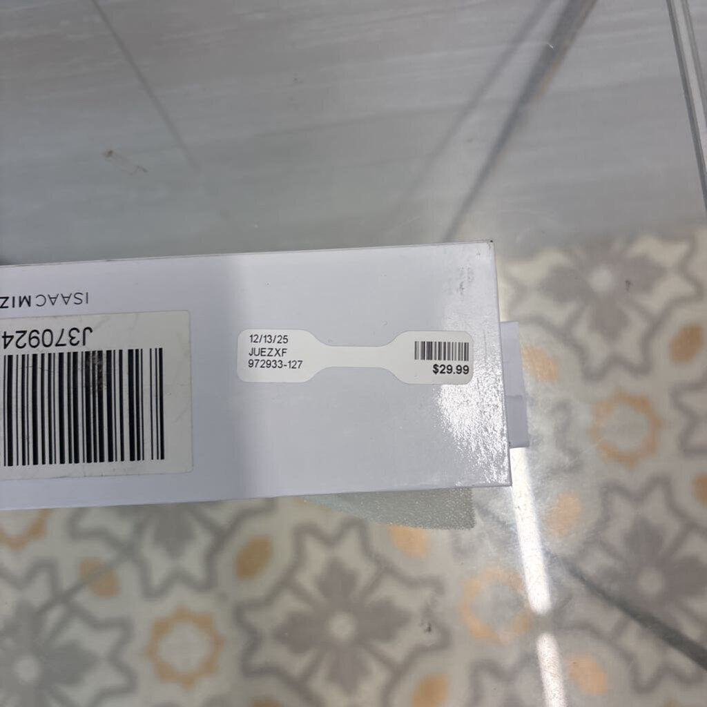 Isaac Mizrahi Live Green Leather Gold Detail Watch