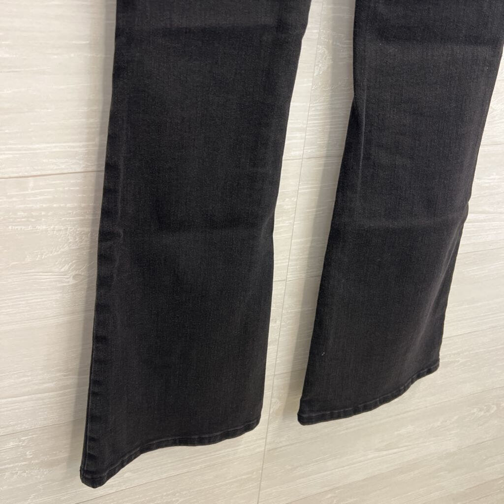 We The Free Black Denim Jayde High Rise Flare Leg Jeans 28