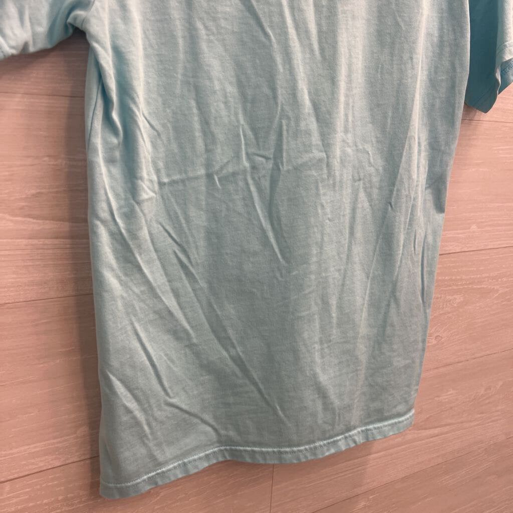 Play Blue/ Red Embroidered Heart Short Sleeve Top Medium