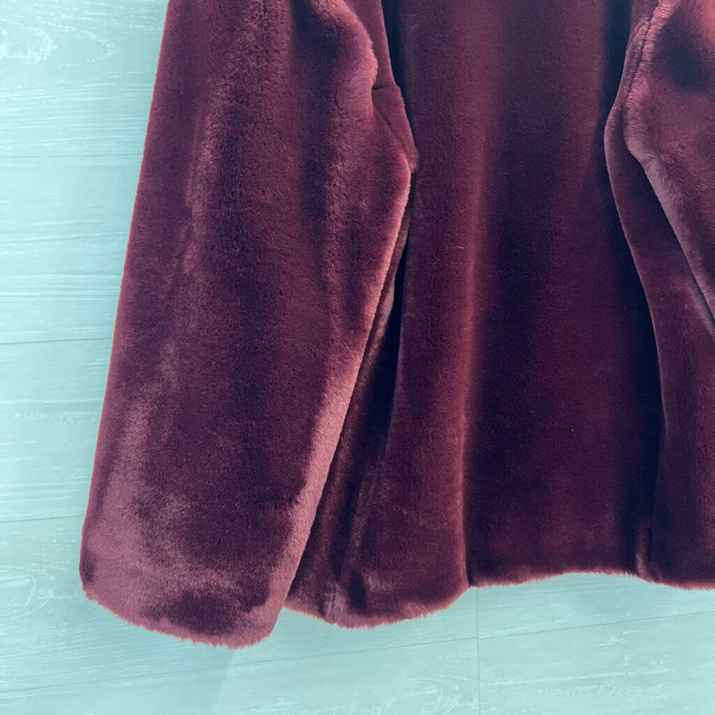 Vintage Terry Lewis Faux Fur Jacket Medium