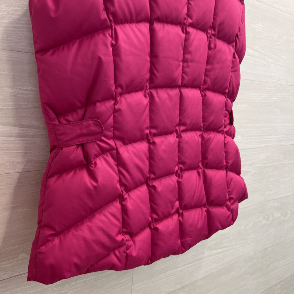 Eddie Bauer Pink Quilted Puffer Vest Medium