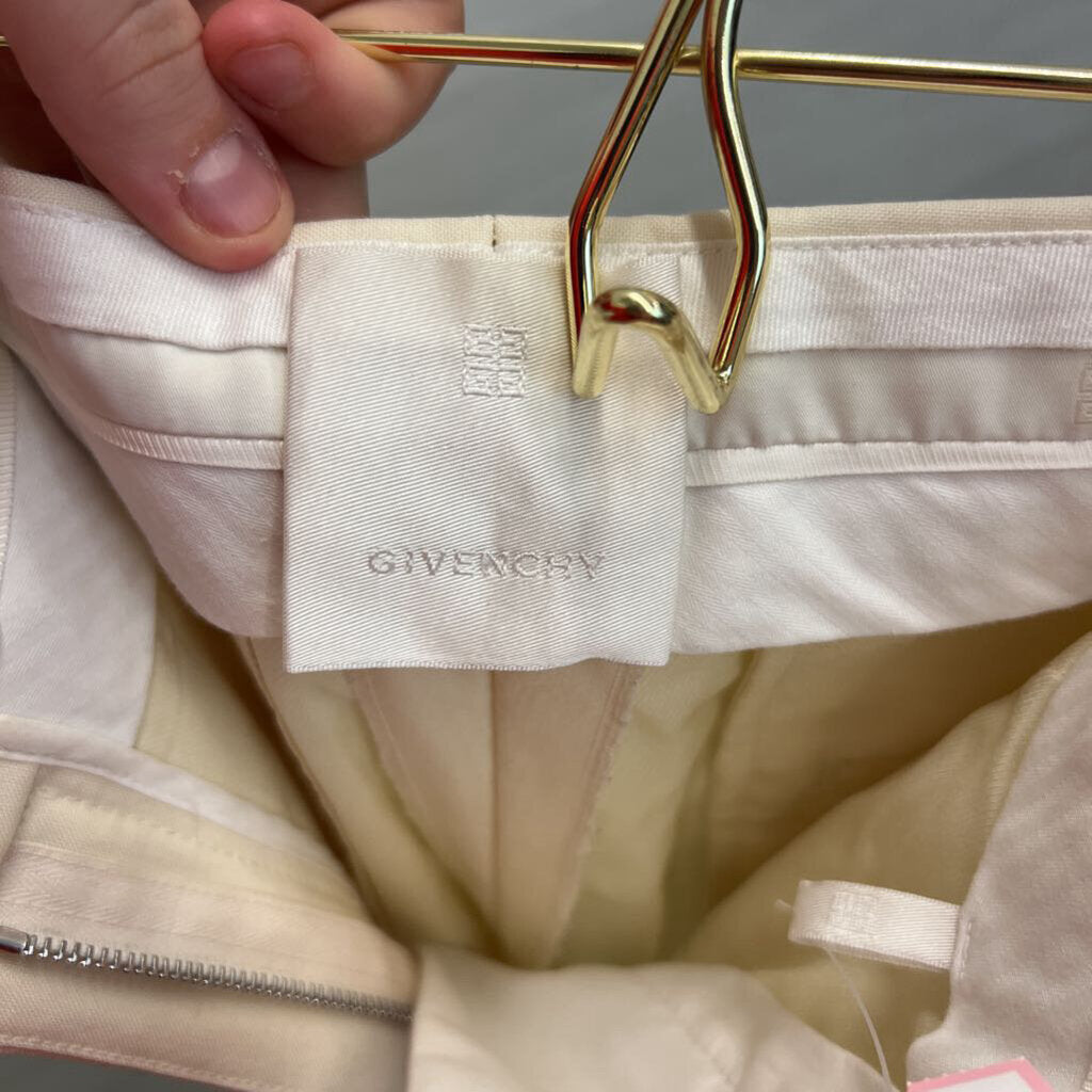 Givenchy Cream Trouser Pants 38