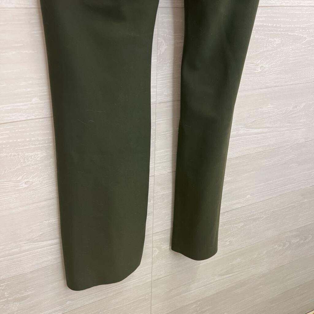Athleta Green Stellar Flare Trouser Pants 6 Tall