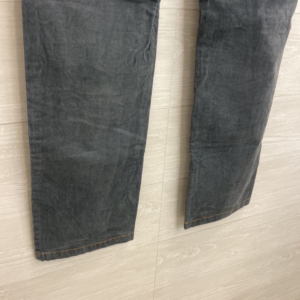 Prana Blue Corduroy Straight Leg Pants 6