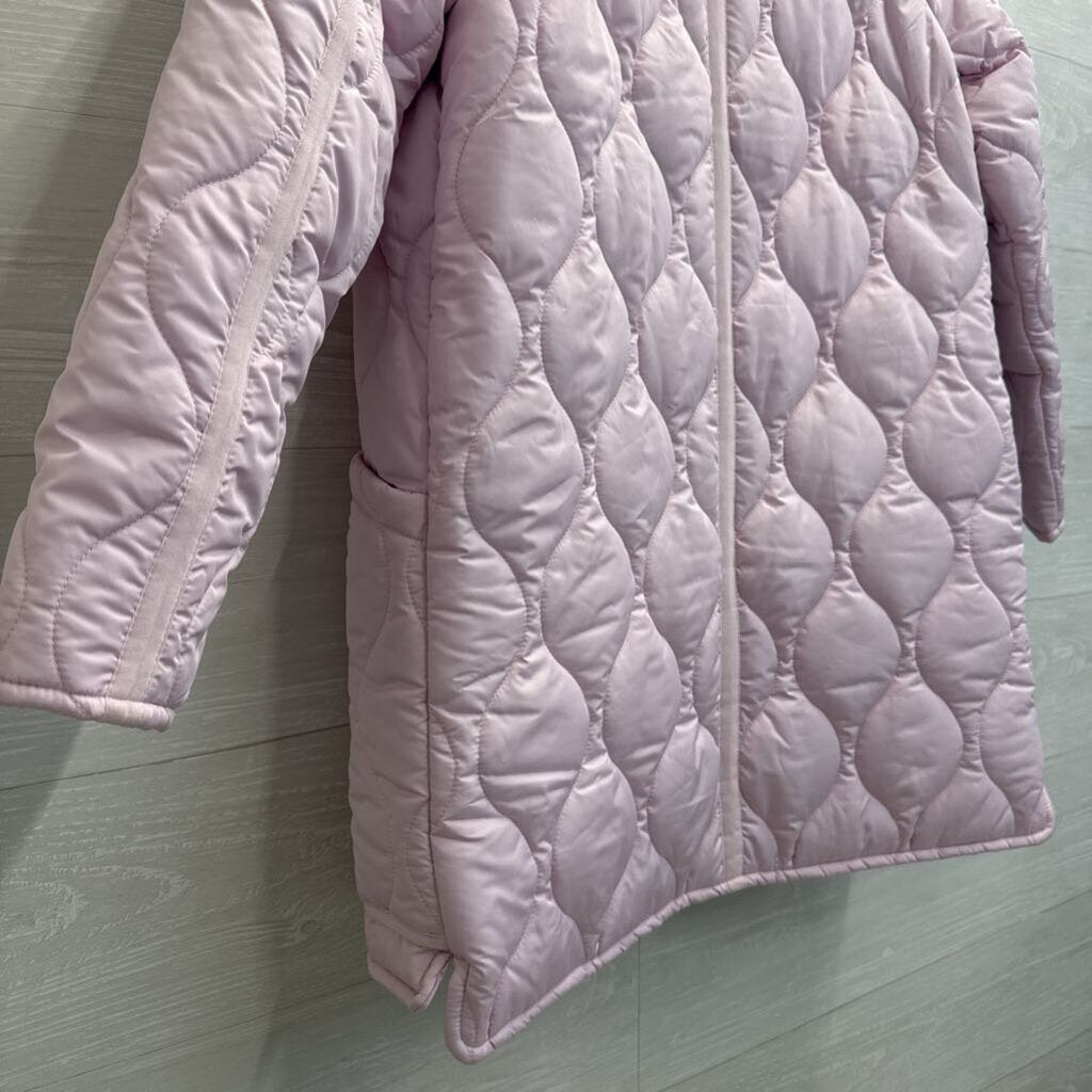 J Crew Lavender Quilted Puffer Jacket Medium