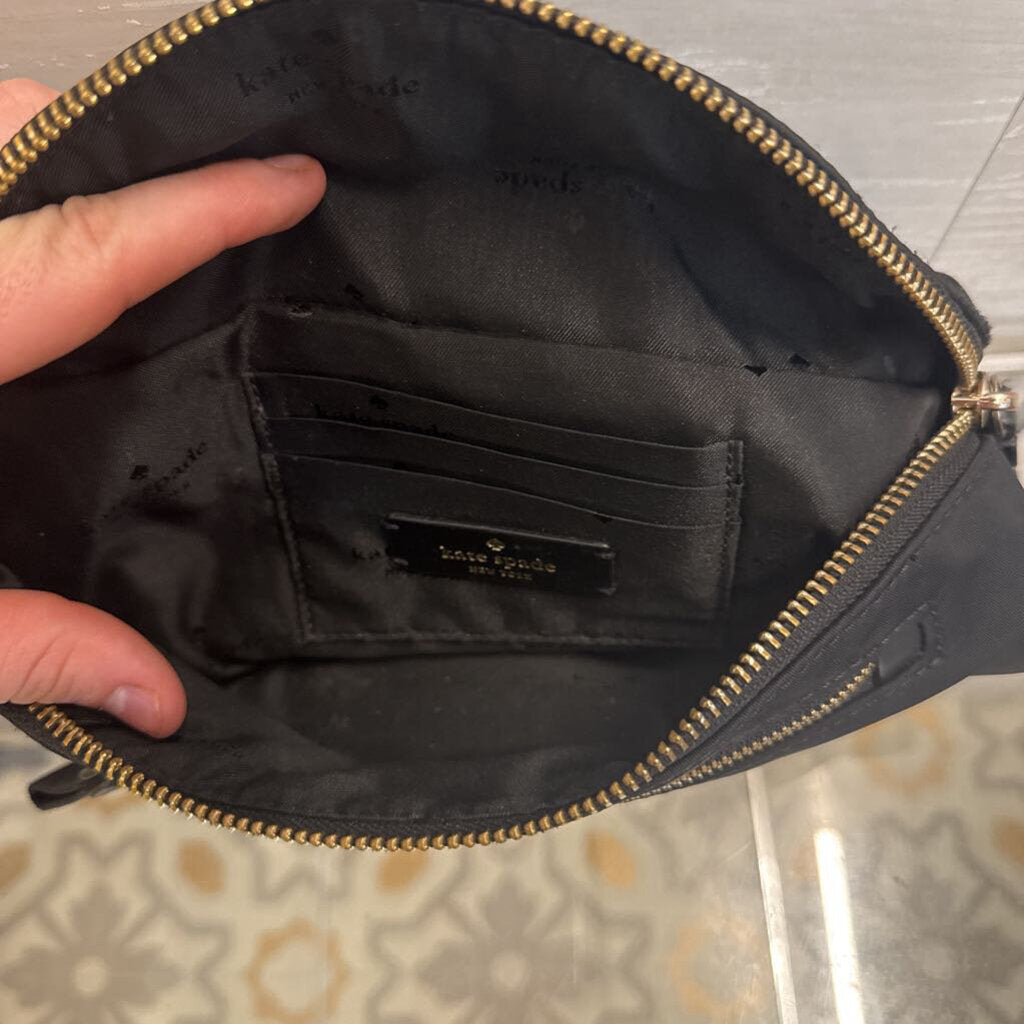 Kate Spade Black Nylon Chelsea Belt Bag