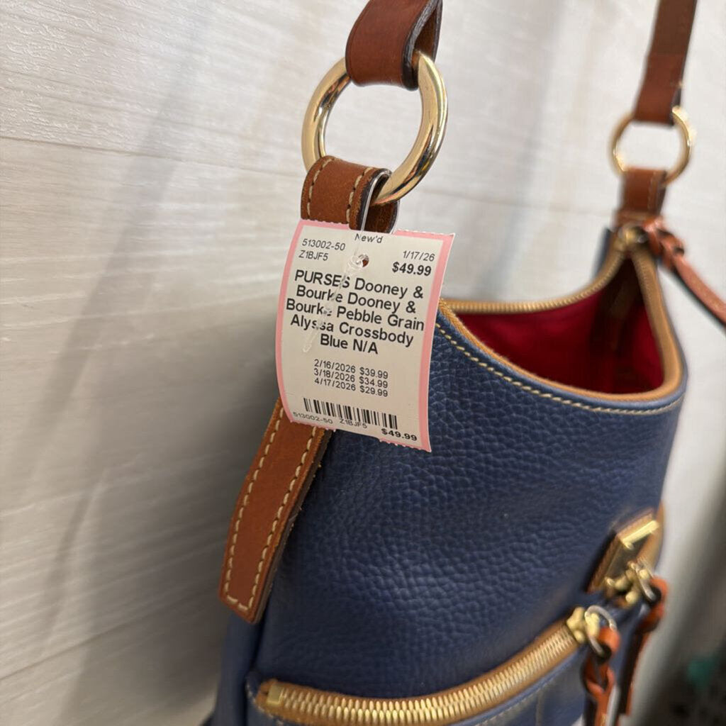 Dooney & Bourke Pebble Grain Alyssa Crossbody
