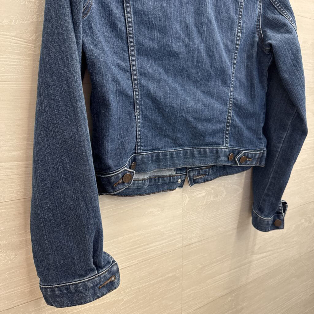 Loft Dark Wash Denim Jacket Small