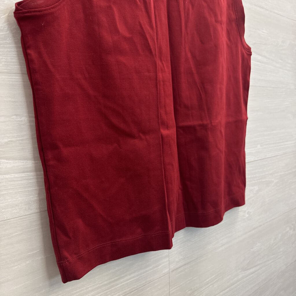 Banana Republic Red Boxy Tank Top Small
