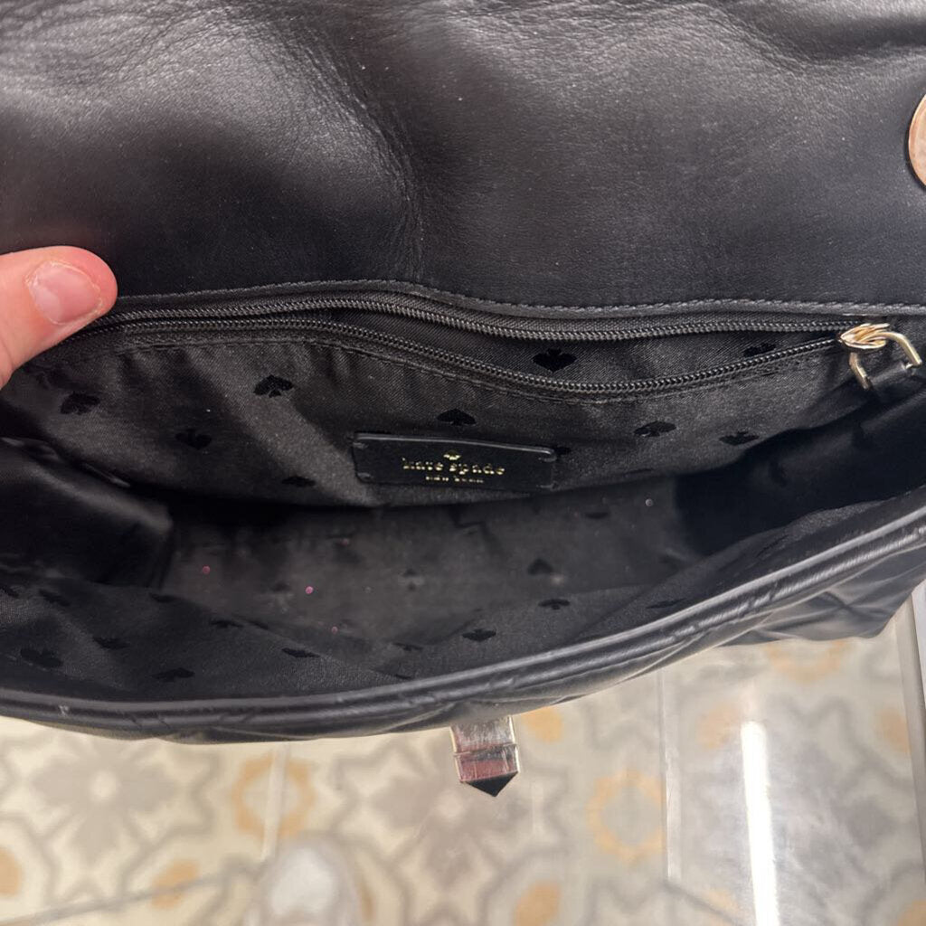 Kate Spade Black Quilted Purse