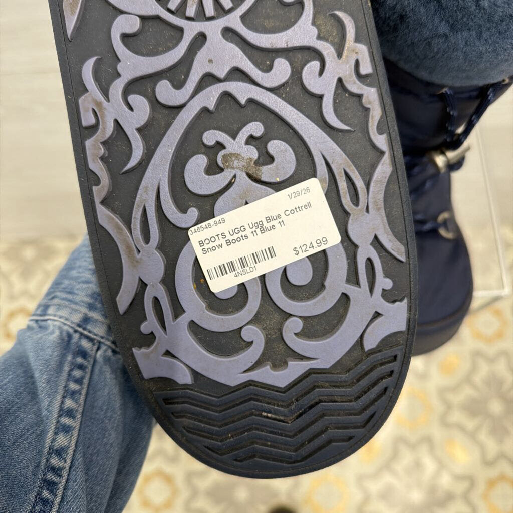 Ugg Blue Cottrell Snow Boots 11