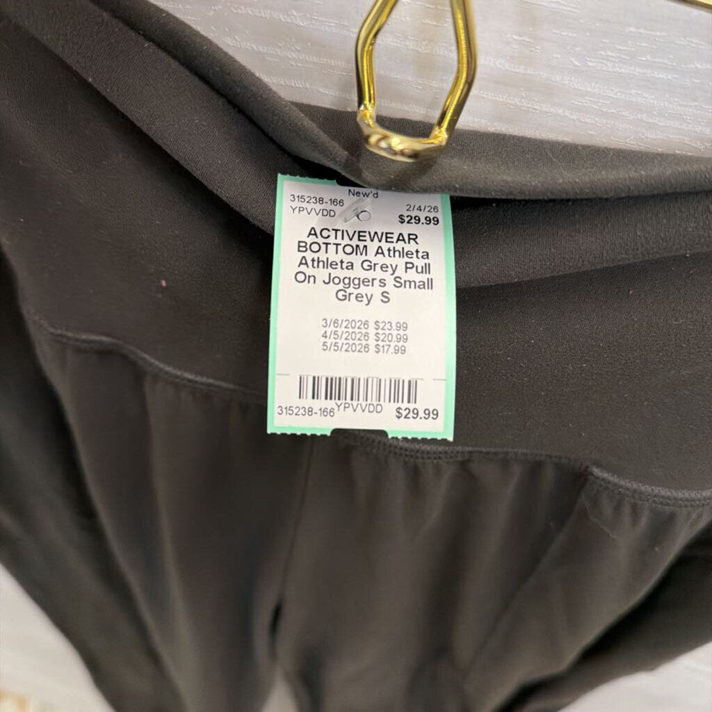 Athleta Grey Pull On Joggers Small