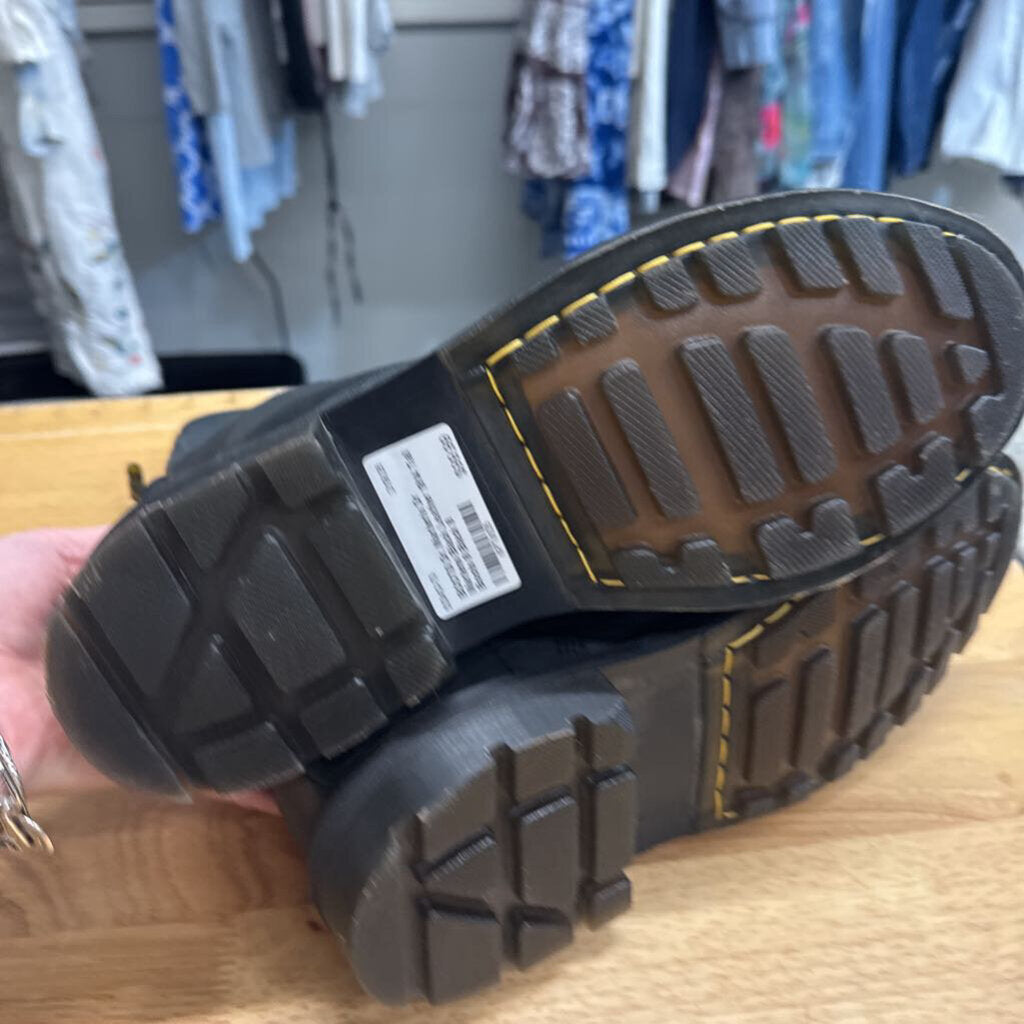 Dr Martens Black Leather 1914 Tall Boots 8