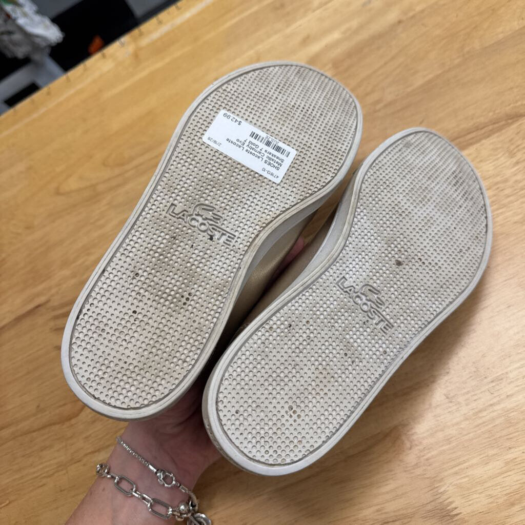 Lacoste Metallic Carnaby Evo Sneakers 7