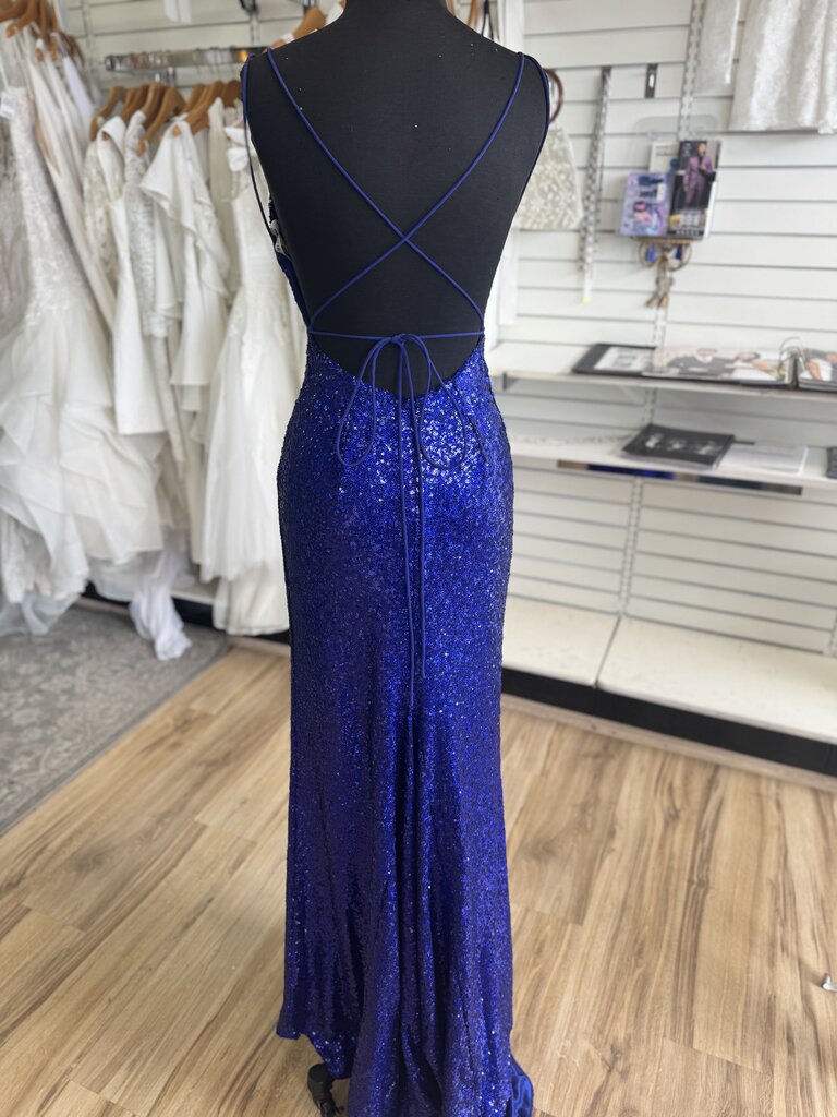Sherri Hill Fitted Sequin Formal Dress 2