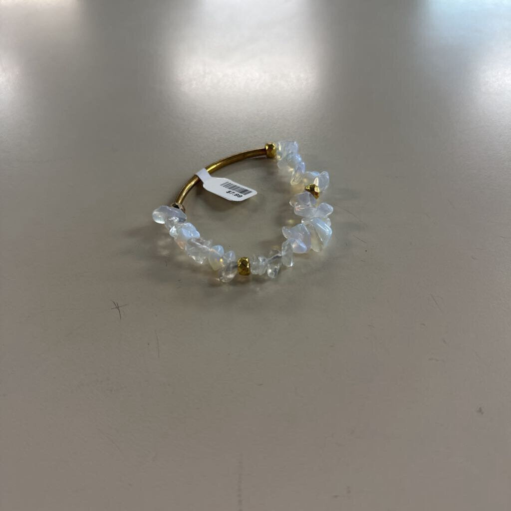 Clear Stone Stretch Bracelet