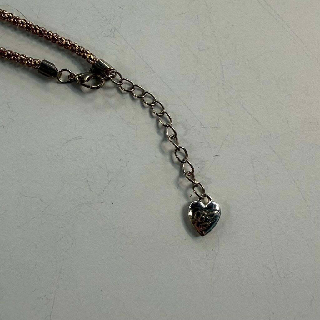 Betsey Johnson Crystal Hummingbird Necklace