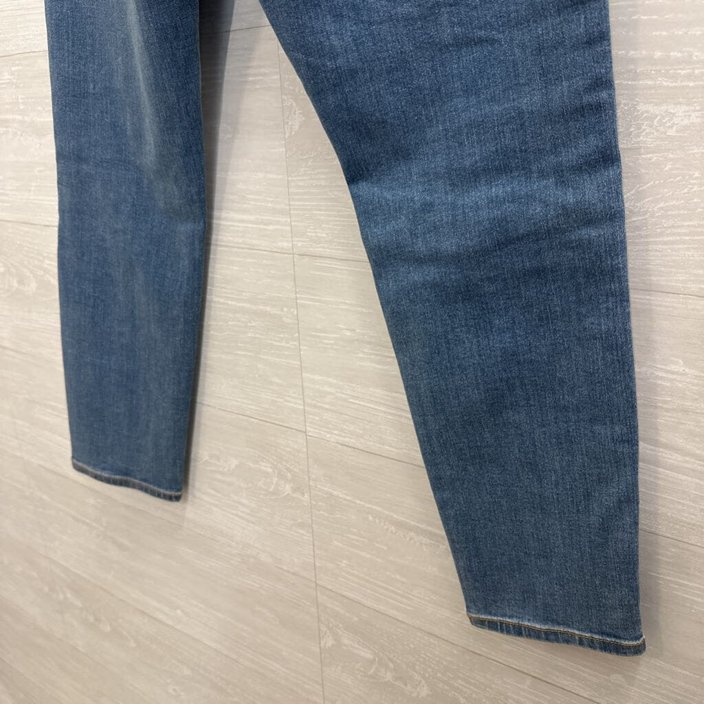 Loft Medium Wash Straight Leg Jeans 29