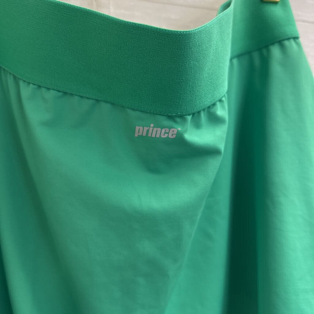 Prince Green Athletic Skort Large