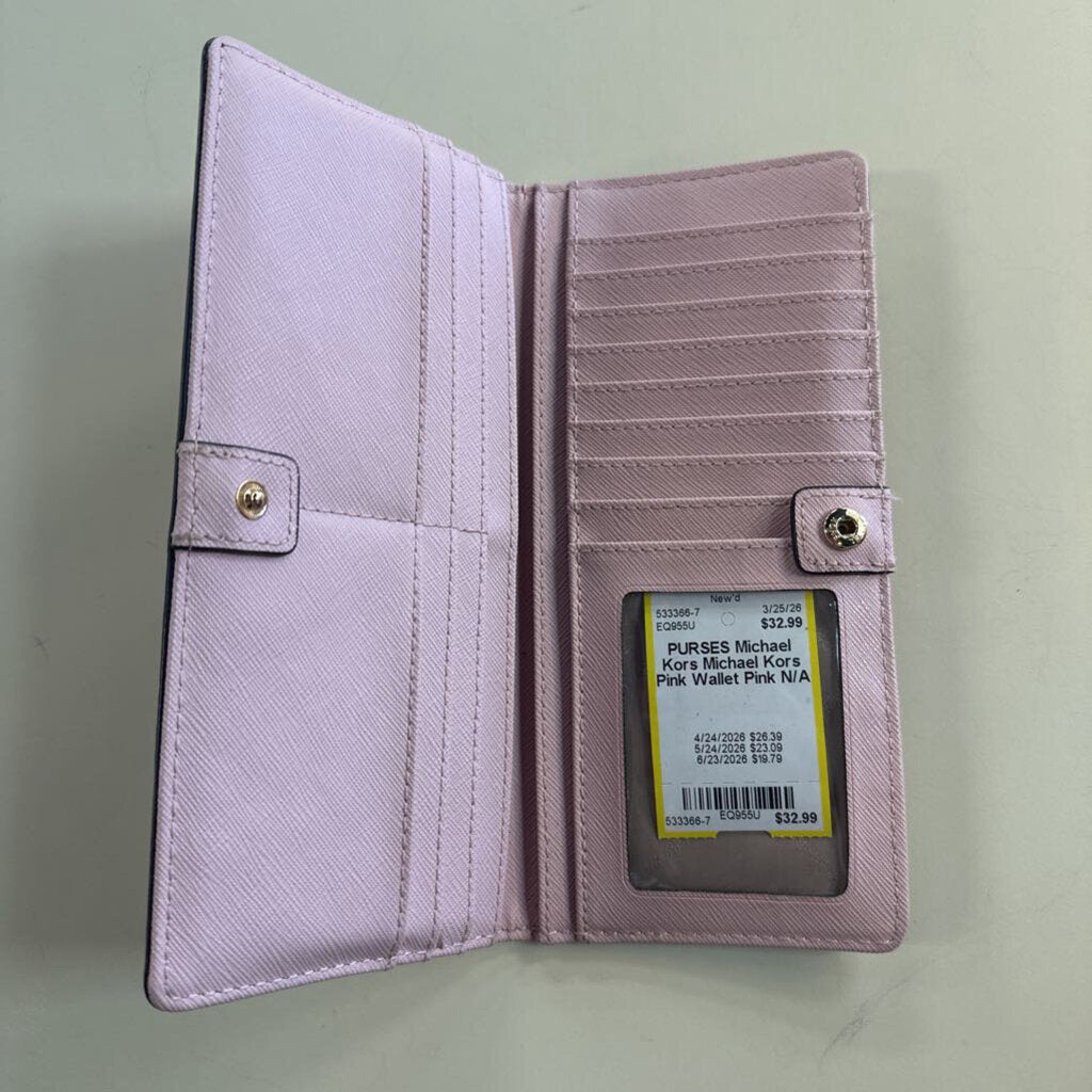 Michael Kors Pink Wallet