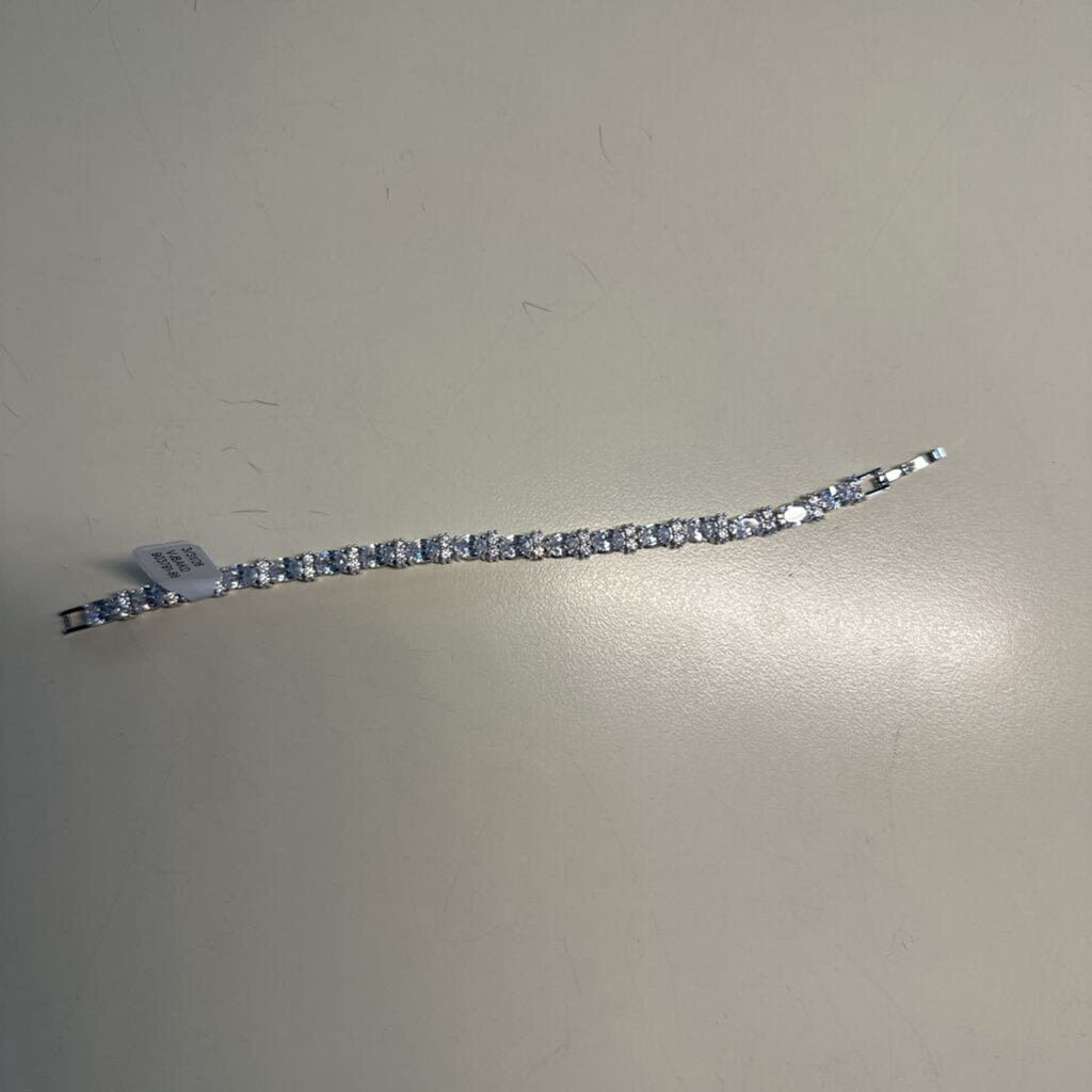 Silver Rhinestone Bracelet