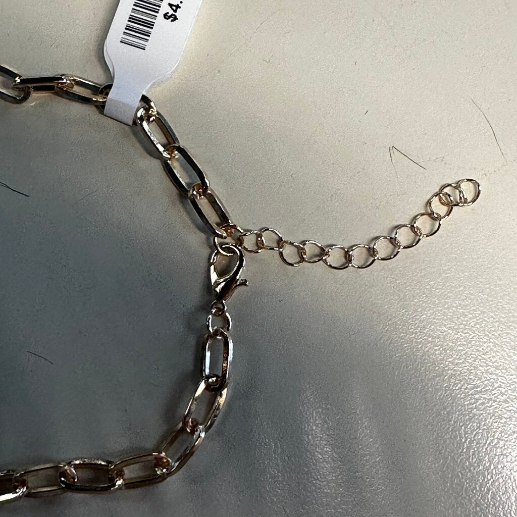 Gold Toned Link Bracelet