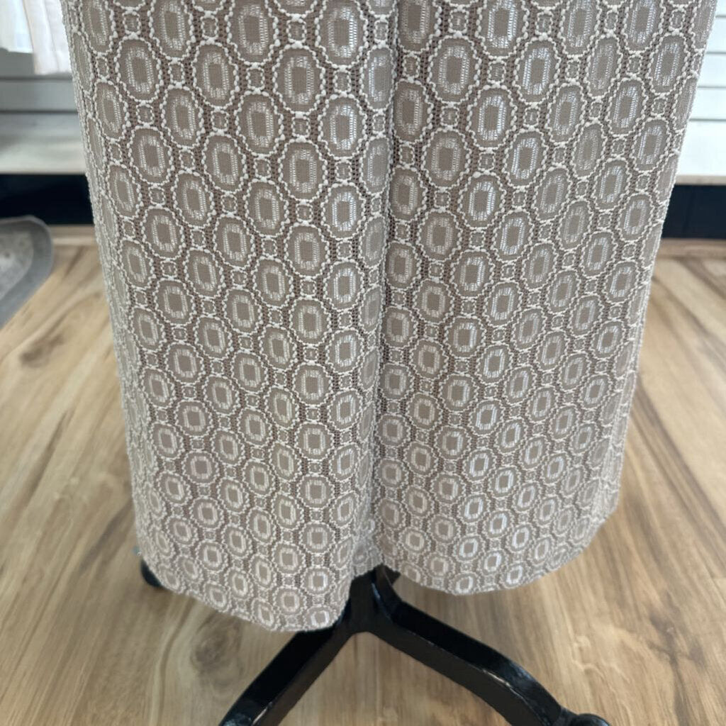 Rampage Beige Lace Long Formal Medium