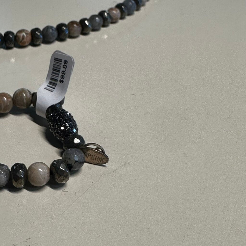 Hipchik 44" Beaded Couture Necklace