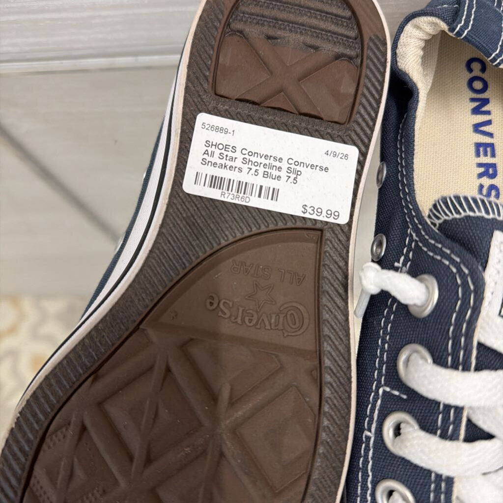 Converse All Star Shoreline Slip Sneakers 7.5