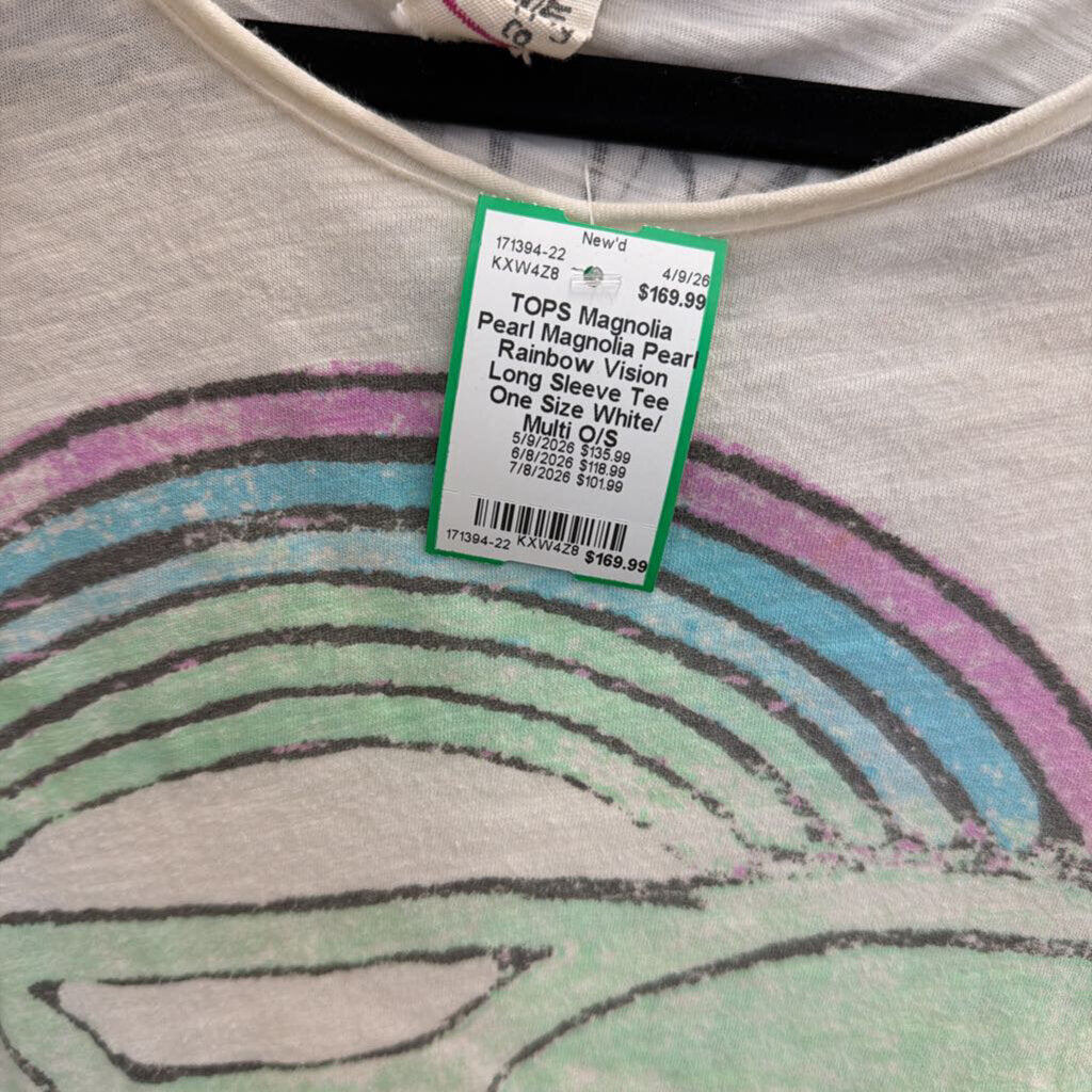 Magnolia Pearl Rainbow Vision Long Sleeve Tee One Size