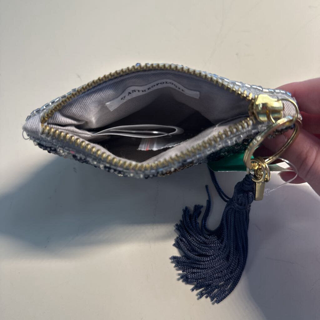 Anthropologie Beaded Coin Purse