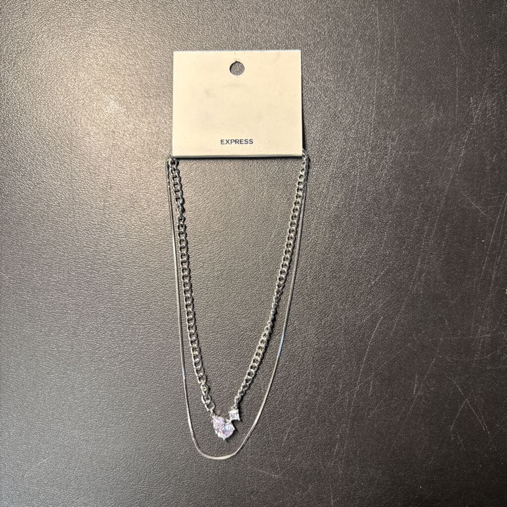 Silver Layered Necklaces