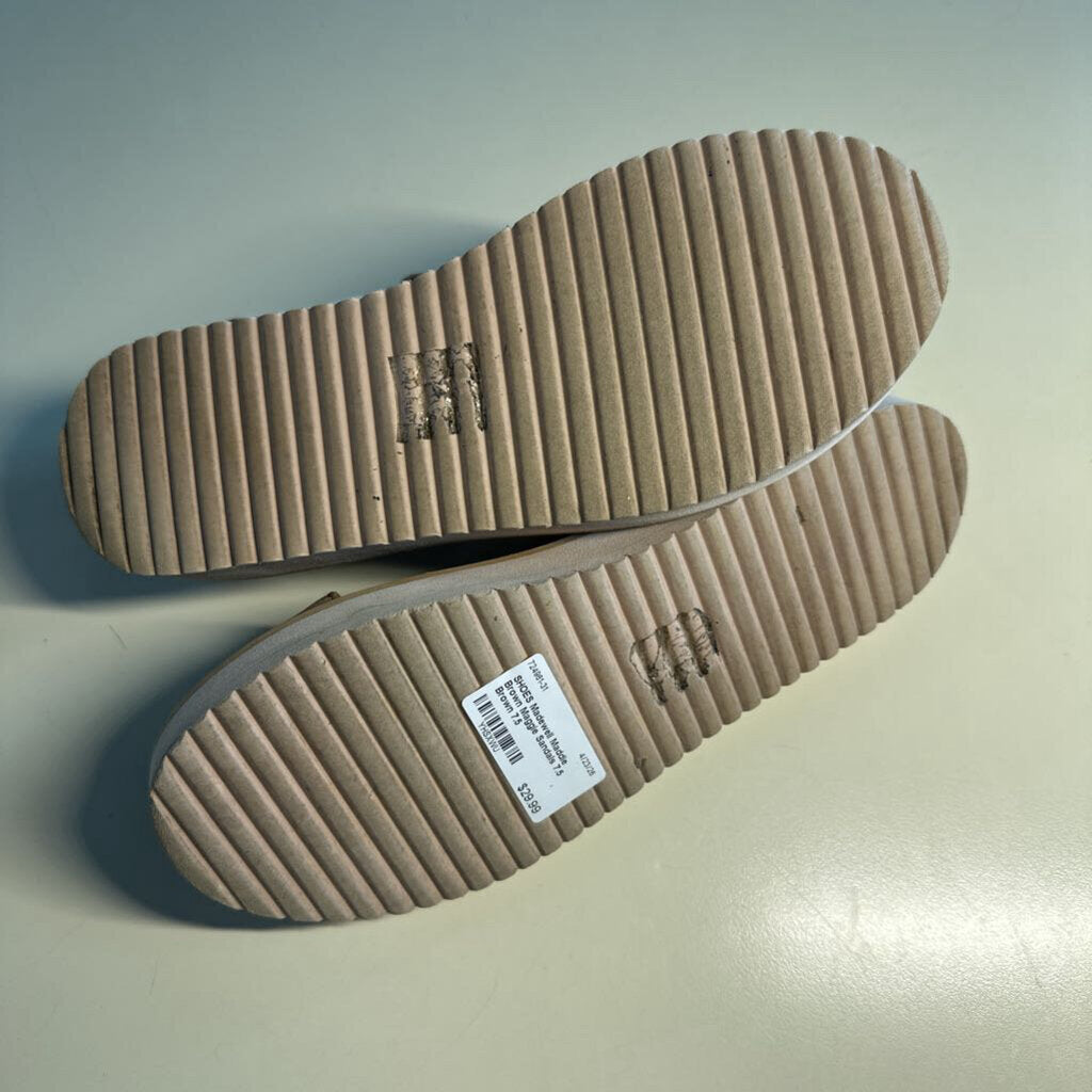 Madewell Brown Maggie Sandals 7.5